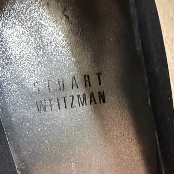 Stuart Weitzman Black Lace Peep-Toe Pumps - Picture 2 of 11